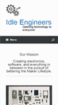 Mobile Screenshot of idleengineers.com